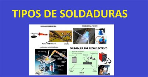 tipos de soldadura en estructuras metalicas|tipos de soldadura pdf.